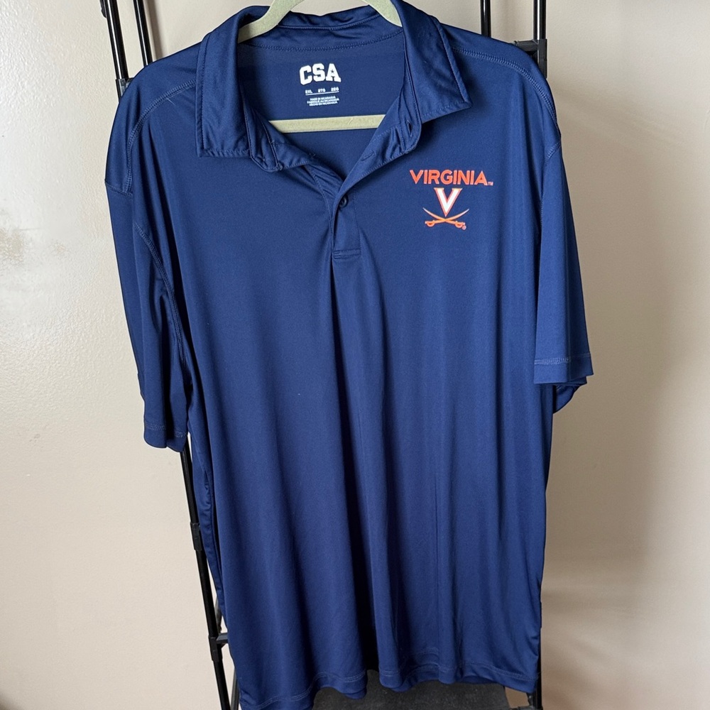 Virginia Men's Navy Performance Polo